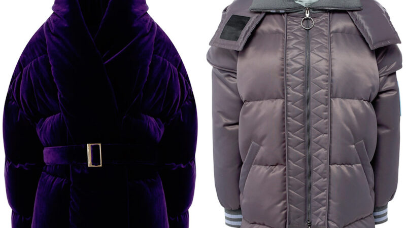 Самые красивые и дорогие пуховики на зиму