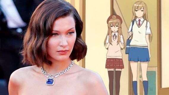 В аниме туфли носят с носочками — учимся так же на примере Беллы Хадид и не только (пока, мозоли!)