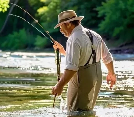 Летний нахлыст: симфония лета и рыбалки