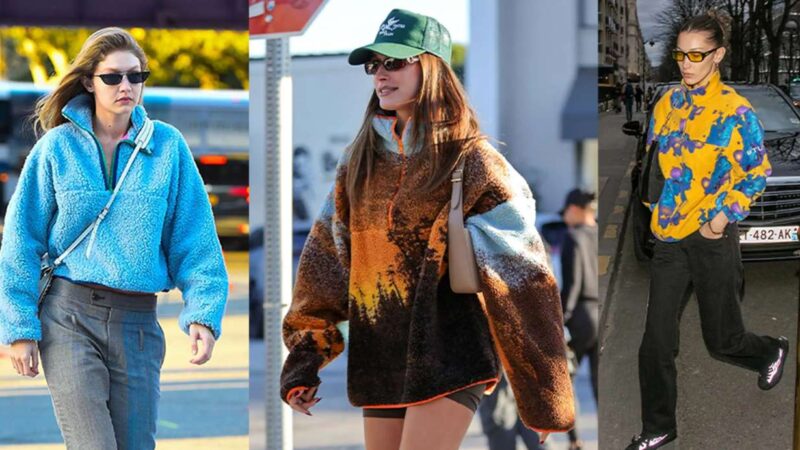 Под лаской плюшевого пледа: как и с чем носить флисовые толстовки