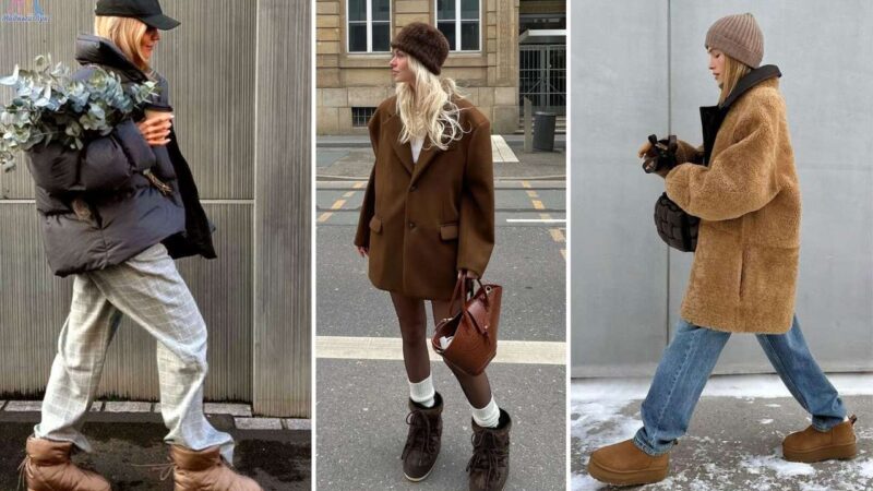 Угги, дутики, moon boots: как носить теплую обувь и выглядеть аккуратно