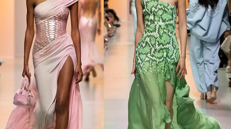 Самые красивые платья из модных коллекций 2025 года