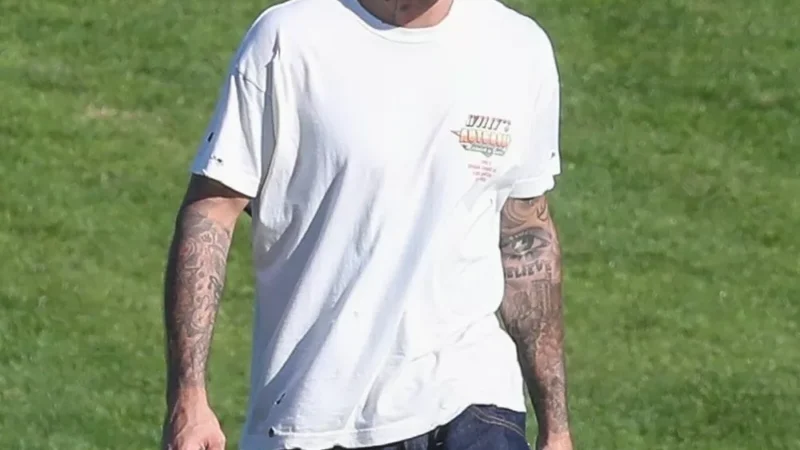 Джастин Бибер шокировал фанатов диким поведением на поле для гольфа