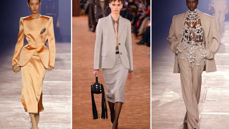 Женственный костюм: как носить двойку и выглядеть остроумно и уместно