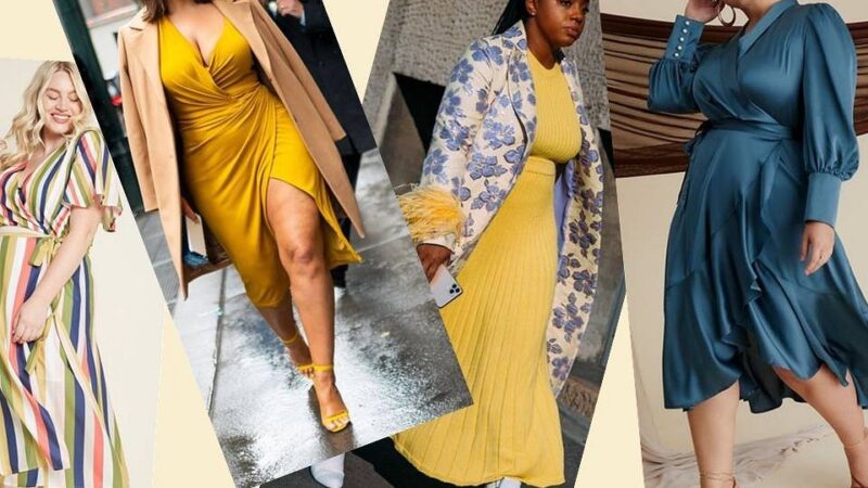 7 платьев для полных, которые отлично корректируют фигуру