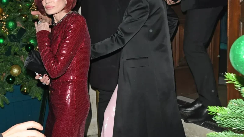 Шэрон Осборн впервые появилась на публике после смерти мужа