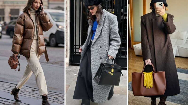 Сумки и зима: какие модели дружат с пуховиком и дубленкой