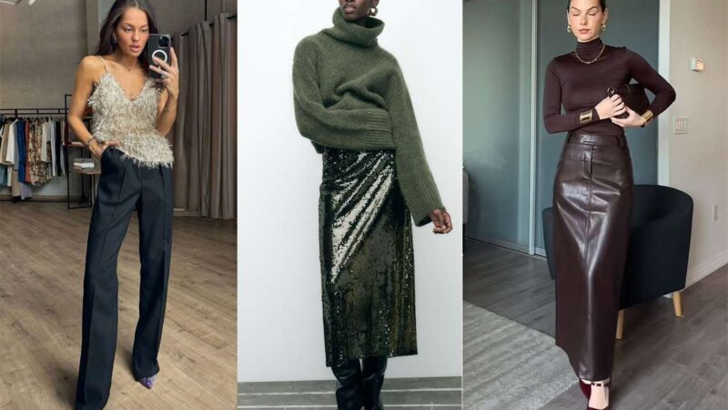 Надела и пошла: быстрые новогодние образы за 15 минут