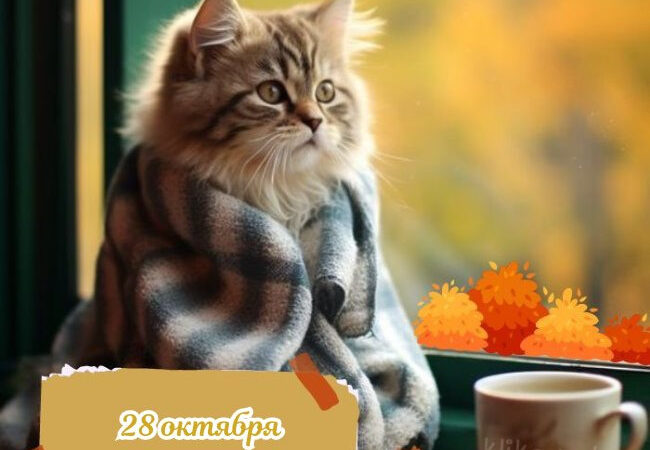 Картинки с пожеланиями на 28 октября