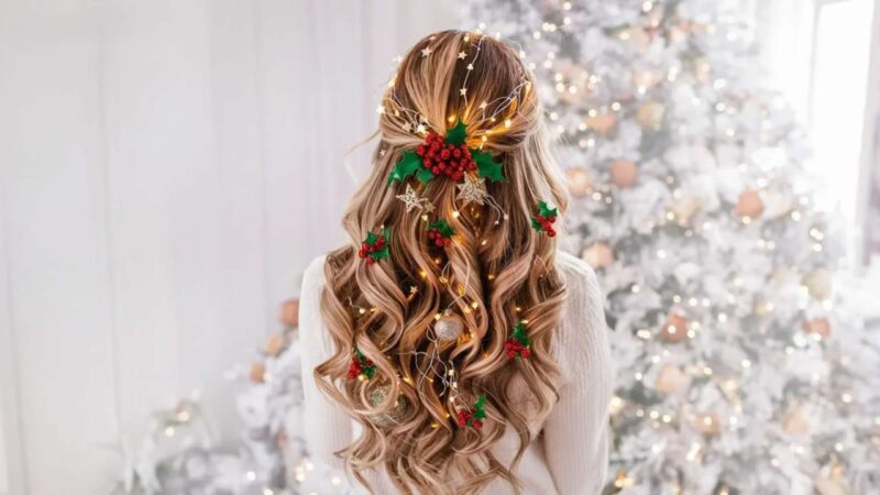 Блеск и гладкость к новогодней вечеринке: спреи, масла и термозащита для волос