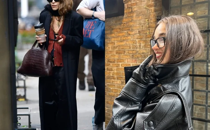 Olsen tuck: заправлять волосы под одежду — новый модный прием от сестер Олсен