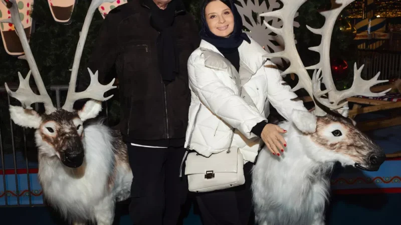 Филипп Киркоров, Юлия и Анна Пересильд, Татьяна Навка и другие на открытии ГУМ-катка