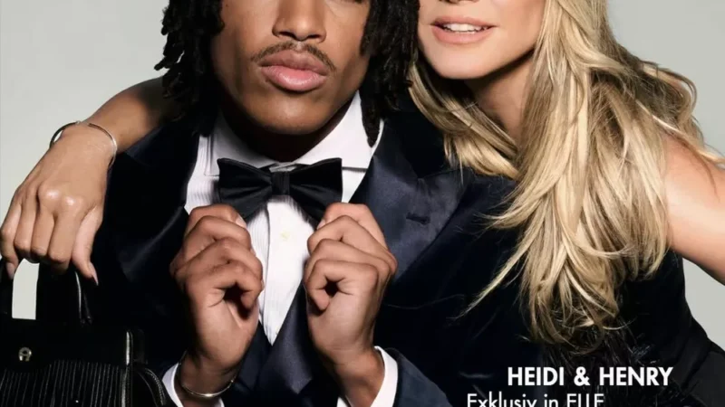 Хайди Клум снялась с сыном Генри для обложки глянца