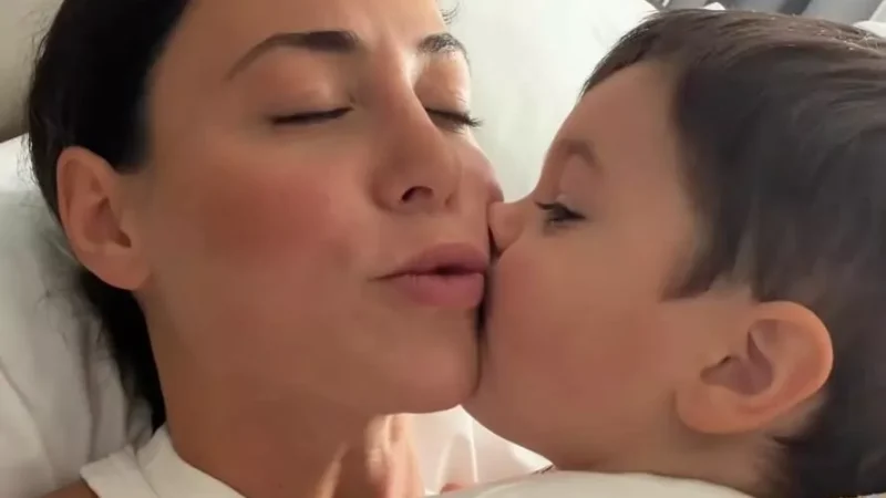 Зепюр Прилучная выложила милые кадры с подрастающим сыном